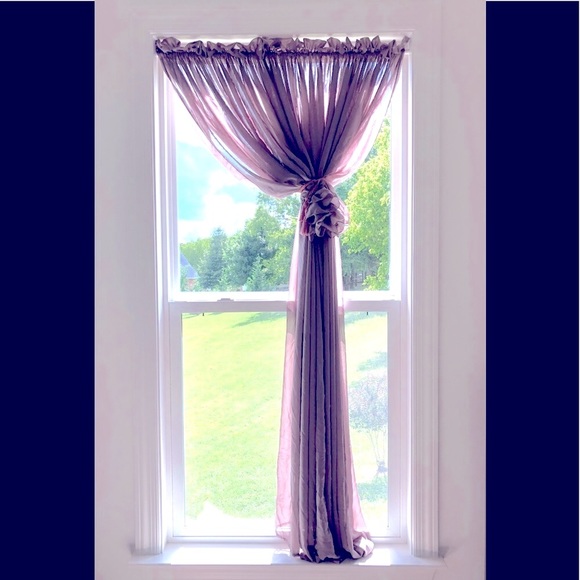 Set/2 sheer Window panels - Picture 6 of 10